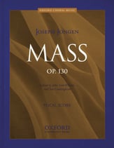 Mass, Op. 130 SATB Vocal Score cover